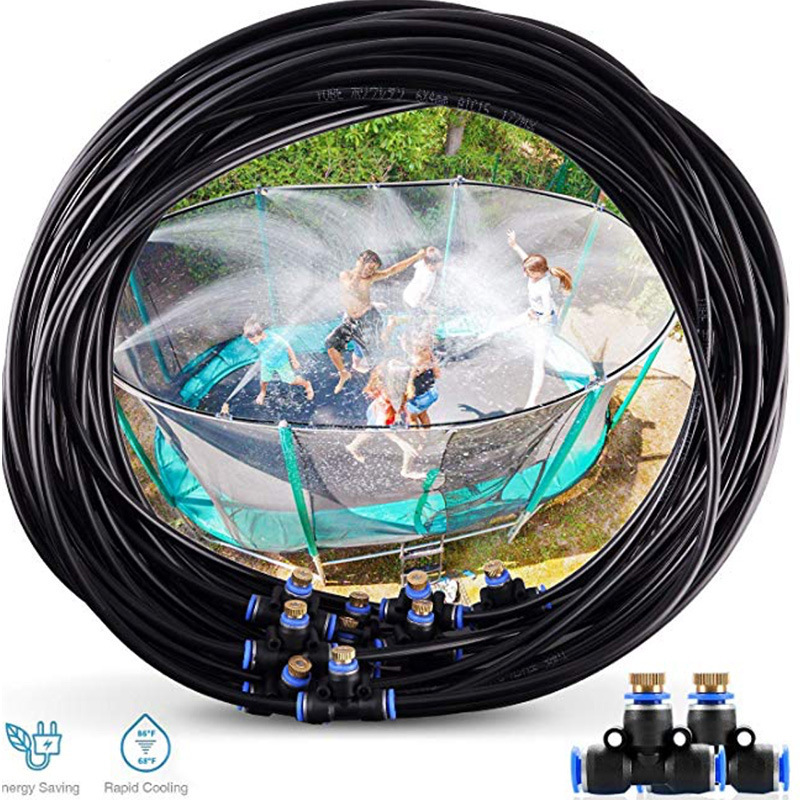 PE high pressure atomization cooling pipe, jumping bed, amusement spray pipe, high pressure atomization humidification pipe