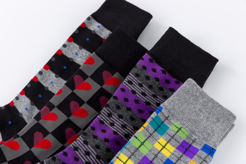 Herren Socken Mit Geometrischem Muster Für Den Modischen Mann_voghion.com