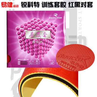 锐科特套胶教练球馆用胶卡博尔普及训练套初学者乒乓球拍反胶套胶|ms