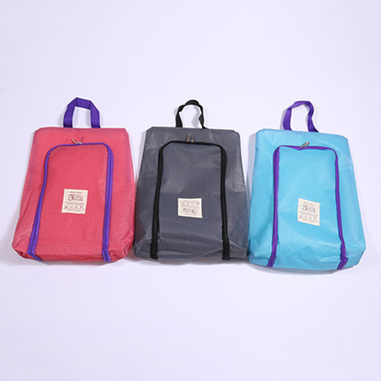 厂家直销鞋袋 收纳袋鞋子整理防尘收纳包可挂牛津布收纳鞋盒子|ms