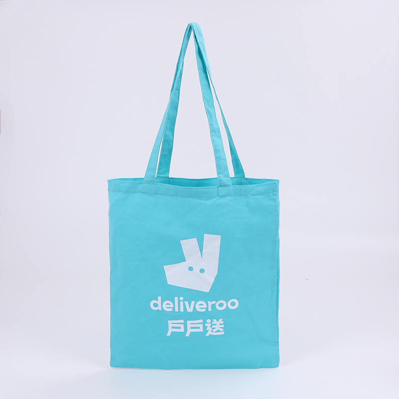 创意手提全棉帆布袋 购物袋厂家批发支持定制颜色印刷LOGO图案