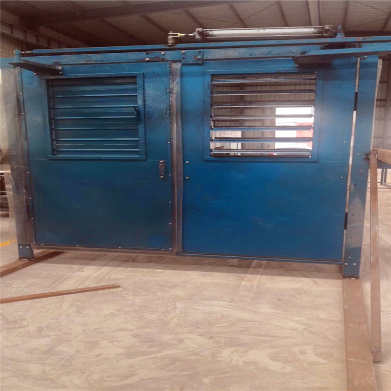 不锈钢带圆弧顶防火栅栏门 方管不带圆弧顶防火栅栏门 各种规格门