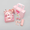 Children's cute hair accessory, hairgrip for princess, hairpins, hair rope, set, gift box