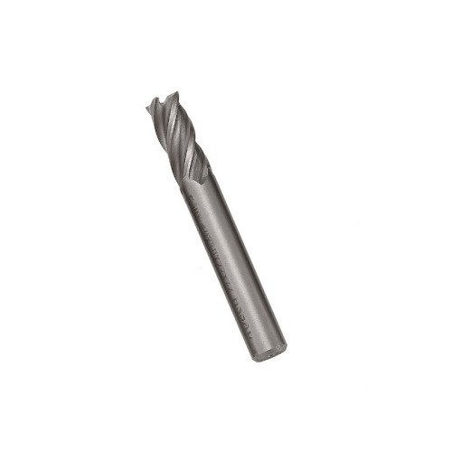 Cross-border supply of high-speed steel milling cutters, straight shank four-edge end mills, 10-pack wholesale, direct supply of CNC tools from manufacturers