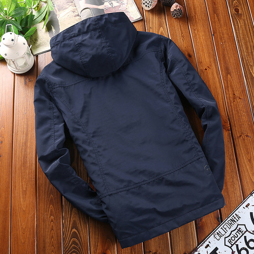 Spring and Autumn Outdoor Net Jacket Men's Thin Waterproof Windproof Jacket Large Size Loose Mountaineering Clothing 058