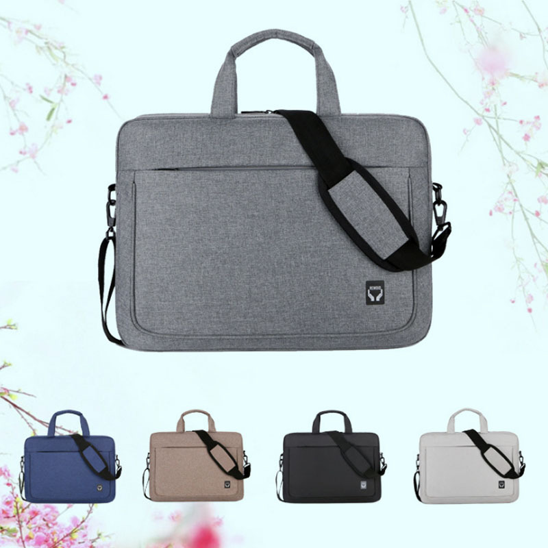 Factory Wholesale Customized 14/15/ 15.6inch Wear-Resistant Shoulder Portable Laptop Bag for Men and Women