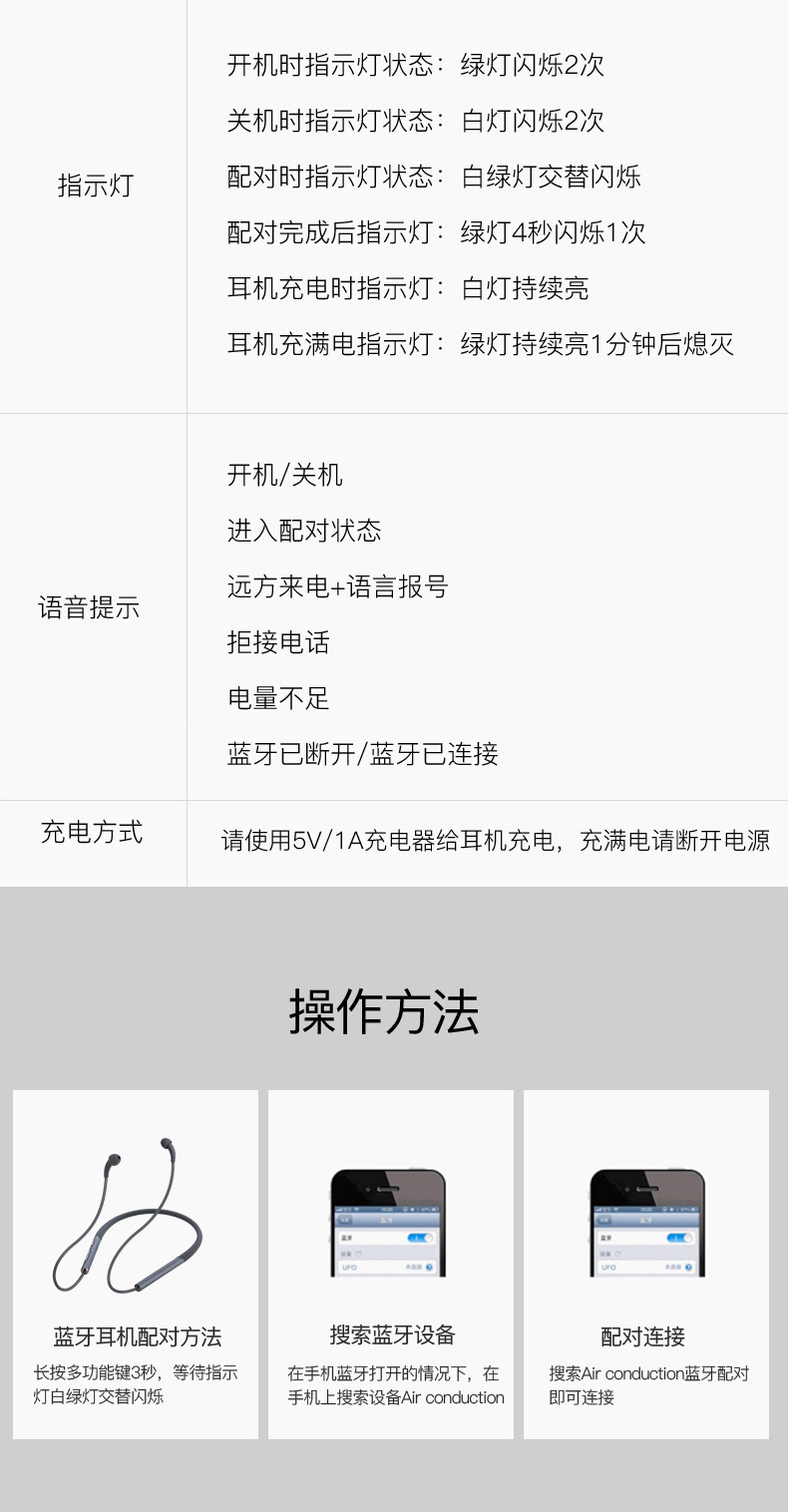 空气传导蓝牙耳机