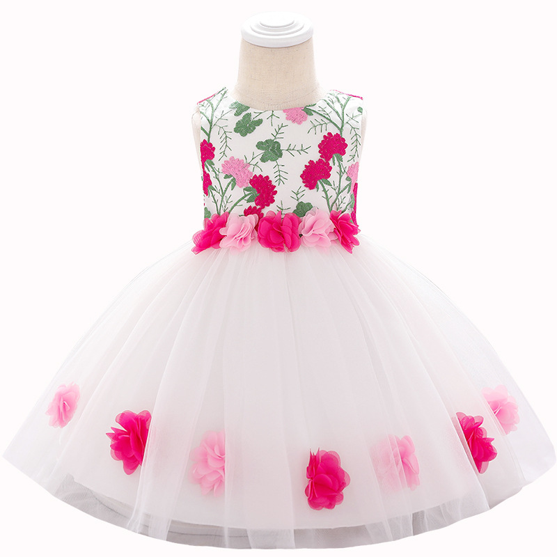 Foreign trade flower girl clothes girls...