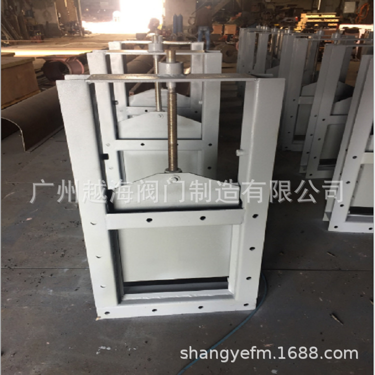 批发 不锈钢手动插板阀 法兰连接单向 供应手动高温耐磨插板阀