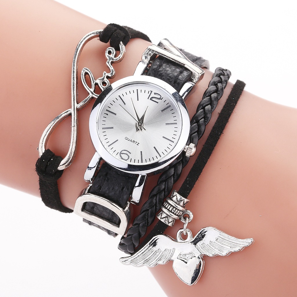 Casual Heart Shape Buckle Quartz Women's Watches display picture 11