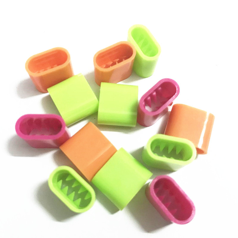 （江都）直销手腕带倒刺扣 黑白腕带扣 彩色腕带扣 颜色可定制