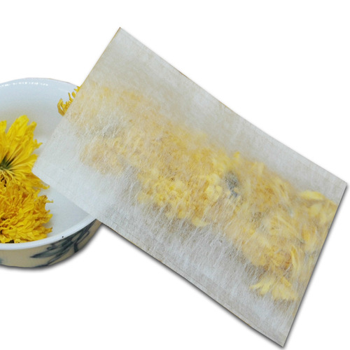 Heat-sealed corn fiber tea bag, floral tea bag, 5.5*6cm filtered powder bag, empty tea bag, disposable tea bag