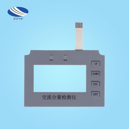 Thin-film switch manufacturer's built-in LED light blistered keys have a good tactile feel, waterproof, oilproof, and pressure thin-film keys