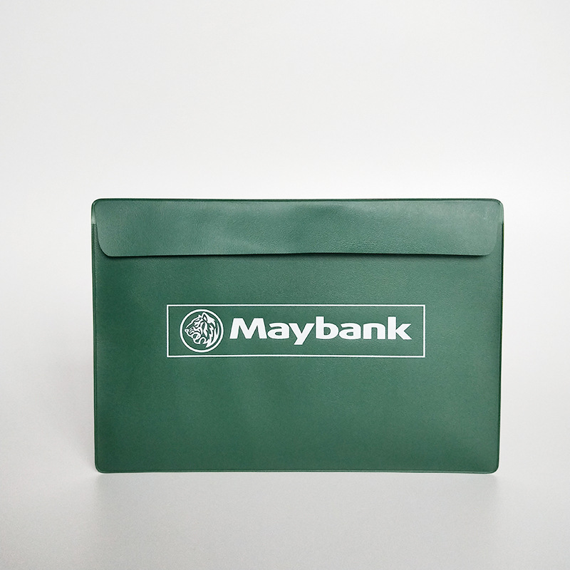 信封票据PVC文件袋 A4资料防护套pvc按扣档案资料袋可定作