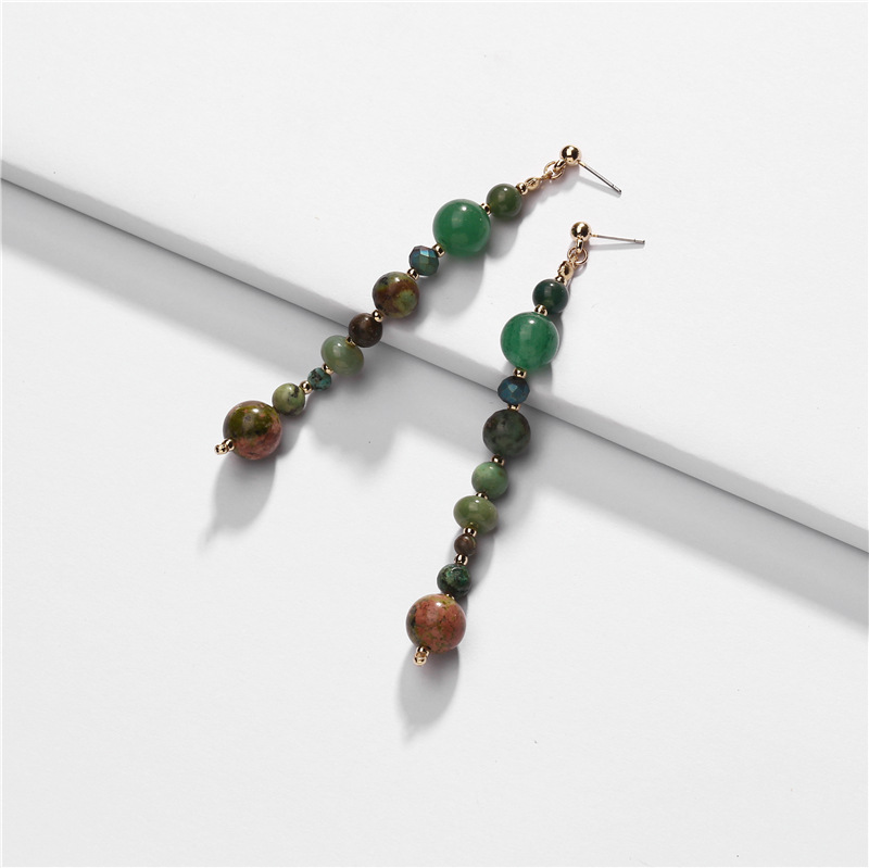 Earrings Jewelry Natural Stone Beads Children Earrings display picture 1