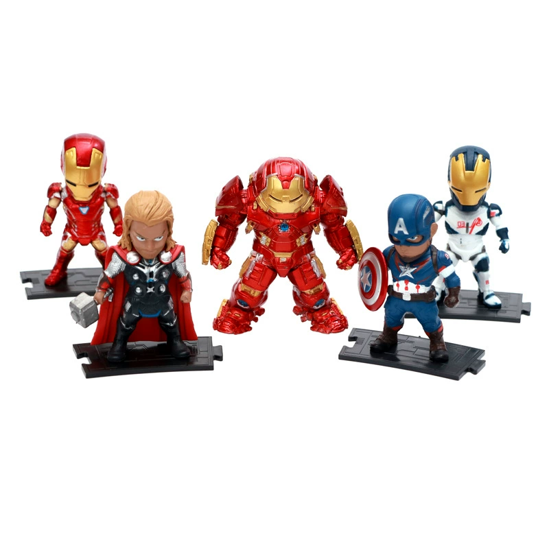 Мстители, минифигурка, кукла, Marvel, Железный человек, Капитан Америка