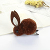 Rabbit, plush cute fresh brand hairgrip, internet celebrity, Korean style