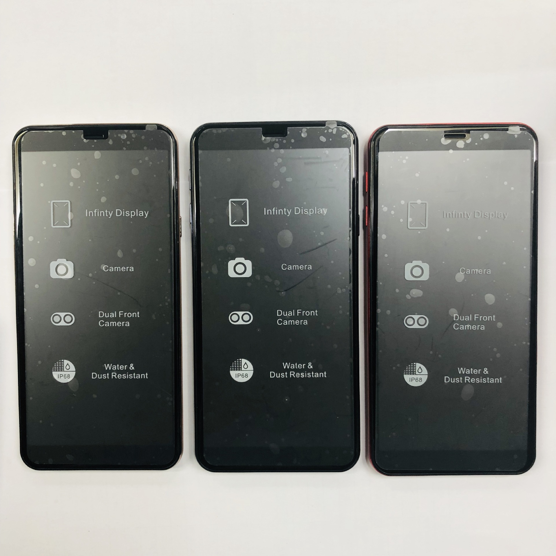 New P20pro smart phone R9plus phone Android M8 R7 S9 S20 big screen smart 3G phone