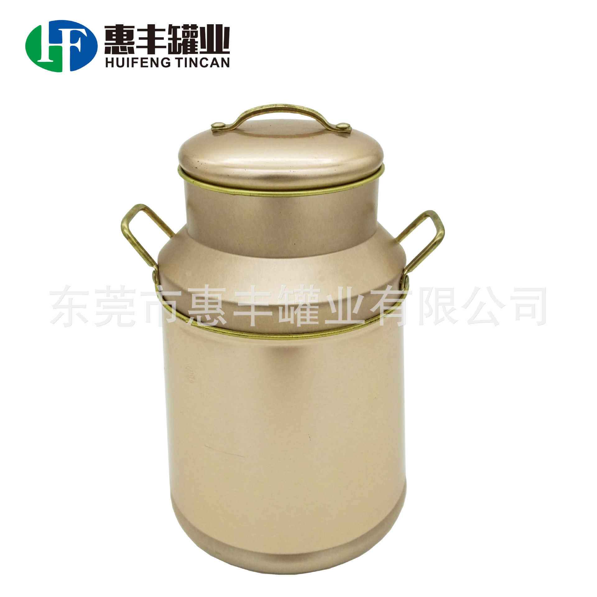 生产创意马口铁礼品罐提手牛奶桶型罐食品罐糖果存钱罐TIN BOX