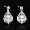 Accessory, silver jewelry, set from pearl, ebay, wholesale, European style