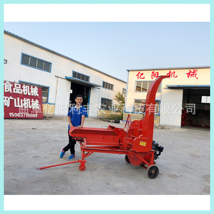 牧草青贮铡草机 吉林哪里卖青贮稻草饲料铡草机