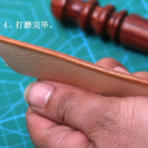 DIY leather anti-stain emulsion, leather edge sealing liquid, edge sealing agent, edge grinding liquid, water-based edge coating liquid/1kg