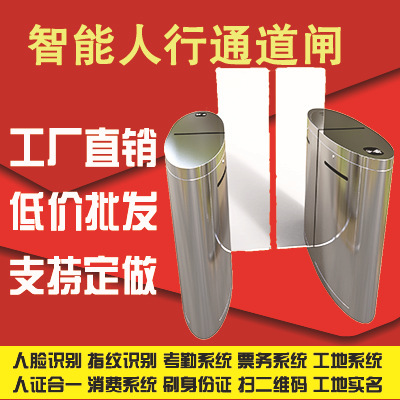 湖南智能人行通道闸  动态人脸识别门禁系统 实名认证管理系统