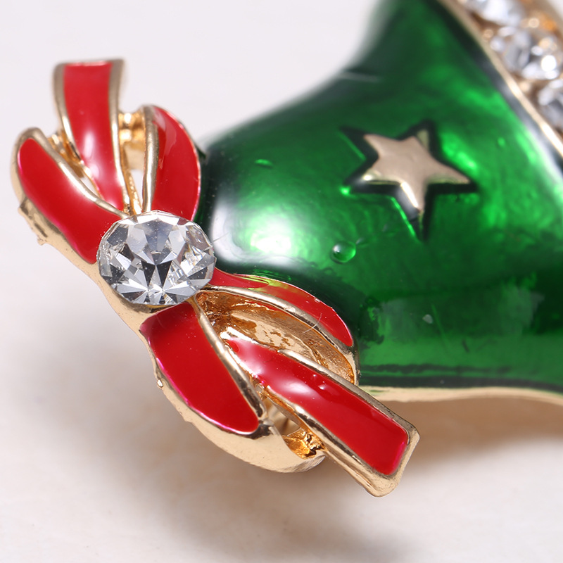 30g Weight Brooches Classification Daily Occasion Alloy Material Christmas Festival Human Pattern Women'S Gender Water Drop Design Fashion Style Fashion Pin Human Alloy Water Drop Women'S Brooches 14