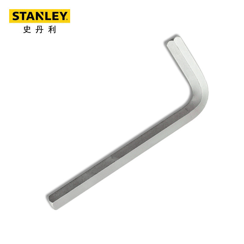 史丹利公制内六角扳手L型平头扳手0.7mm-10mm