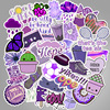 Fuchsia fresh suitcase, waterproof sticker, stickers, Amazon