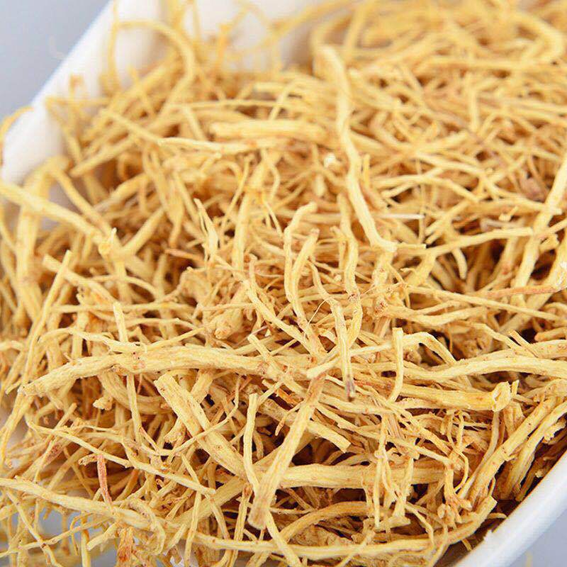 American Ginseng Rootlets Dried Panax quinquefolius for Tea and Soup 500g in use