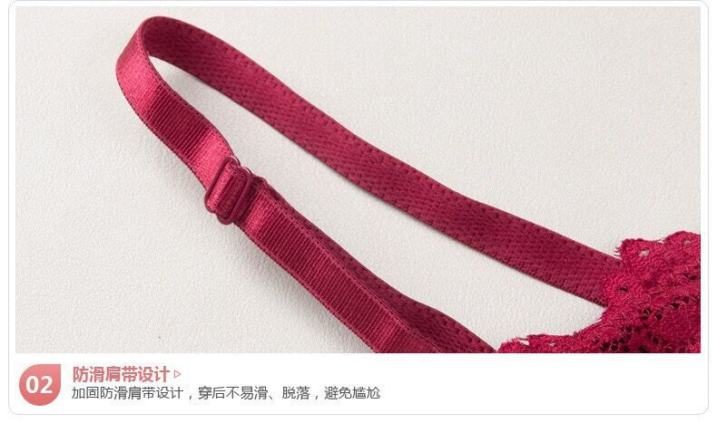 Soutiens-gorge FEUILLE ROUGE en  dentelle - Ref 3369028 Image 15