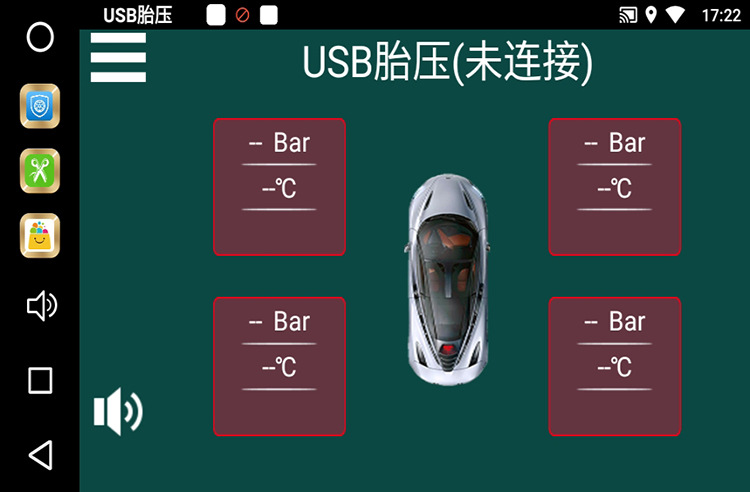 Tire Pressure Monitoring System Tpms Android Navigation USB Wireless Tire Pressure Detector USB Built-In Tire Pressure Detector