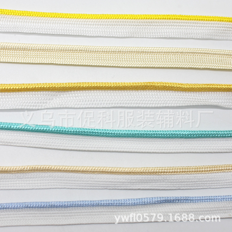 廠家供應高品質 滌綸有光 滌棉子母帶 抱枕 褲邊 被套 飾品滾邊條