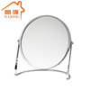 加工定制創意底座化妝鏡歐式時尚雙面美容鏡可旋轉宿舍臥室梳妝鏡
