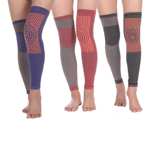 Autumn and winter extended length anti-cold and fever knee pads for men and women, elderly cold leg knee joint protectors, warm knee pads wholesale