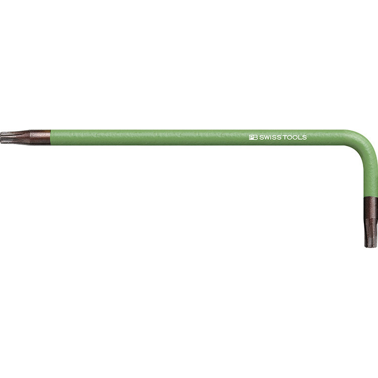 瑞士PB Swiss Tools 彩色系梅花星形内六角扳手 PB 410.7 YG