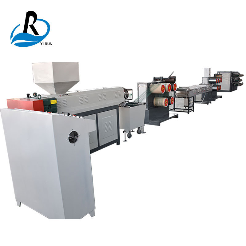 莱州一润机械65型塑料圆丝制绳渔网丝拉丝机组