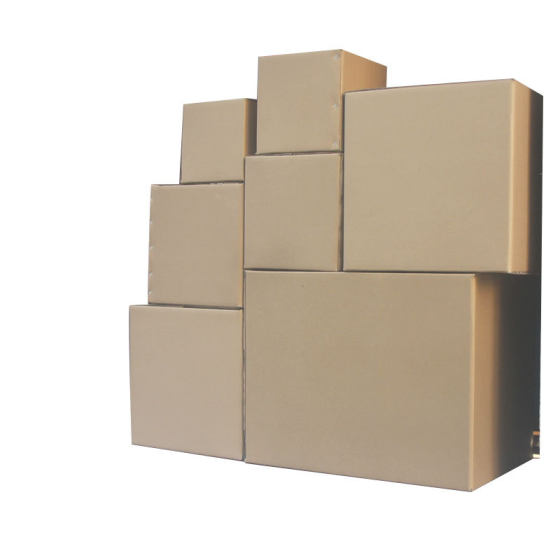 5 carton five-layer blank thickened packaging paper shell box moving logistics without printing 40*30*20*16*35
