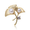 Fashionable retro brooch