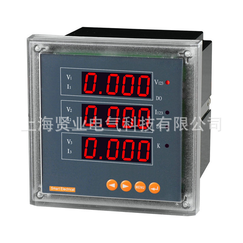 厂家生产数显电流表 单相电流表 三相多功能电力仪表