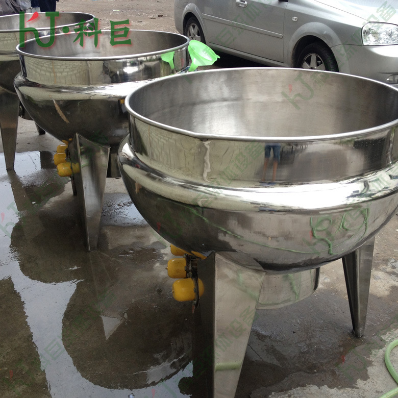 500L电加热可倾式夹层锅 可倾式带搅拌夹层锅 炒锅