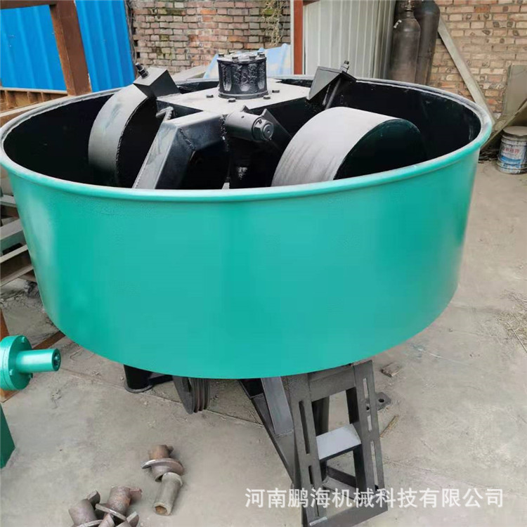 1500型双轮细磨湿碾机 铁矿石耐磨轮碾机 全自动金刚石碾金机-阿里巴巴