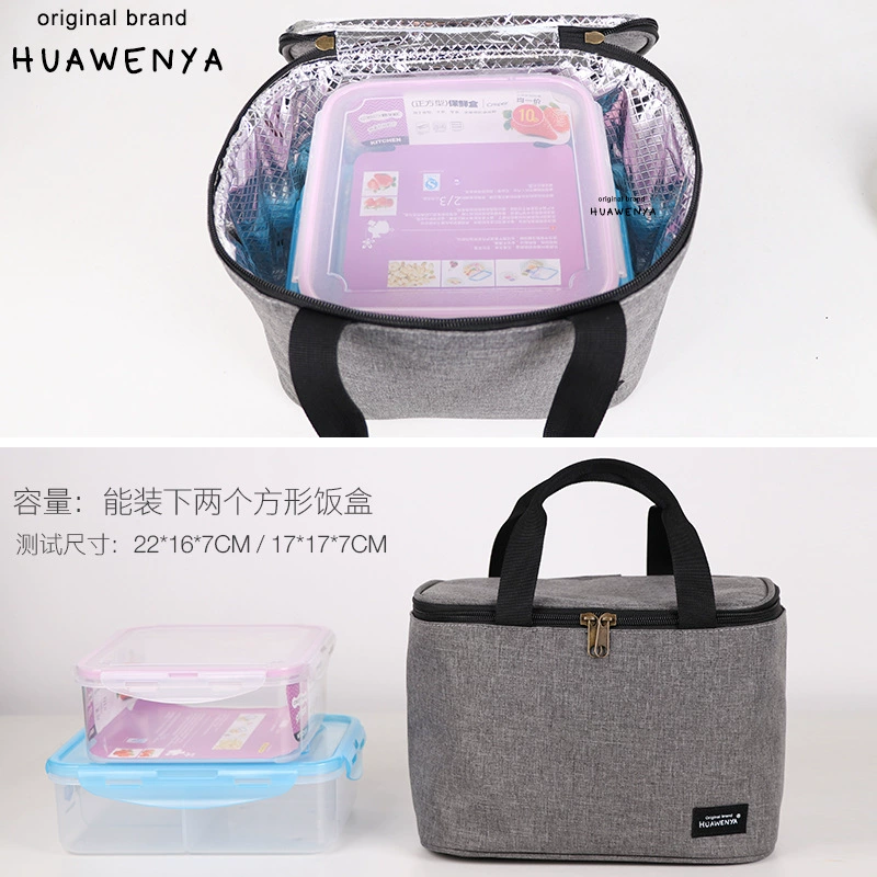 Capacious handheld thermal bag, food bag, increased thickness