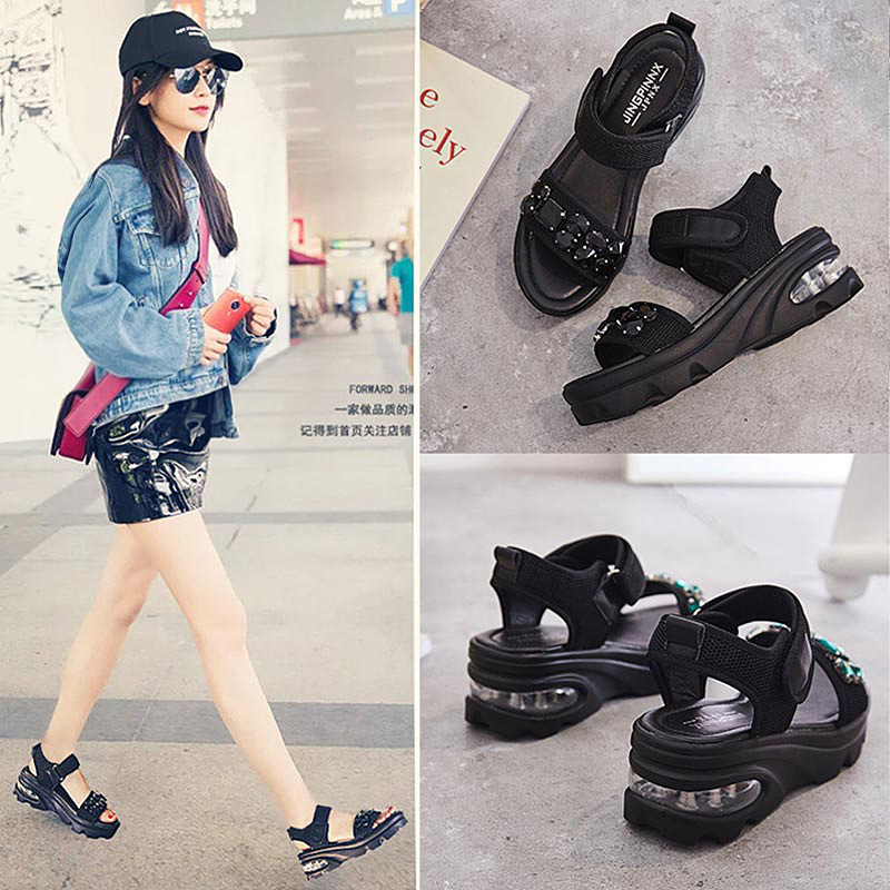 Chaussures été pour femme en Caoutchouc - Ref 3346239 Image 15