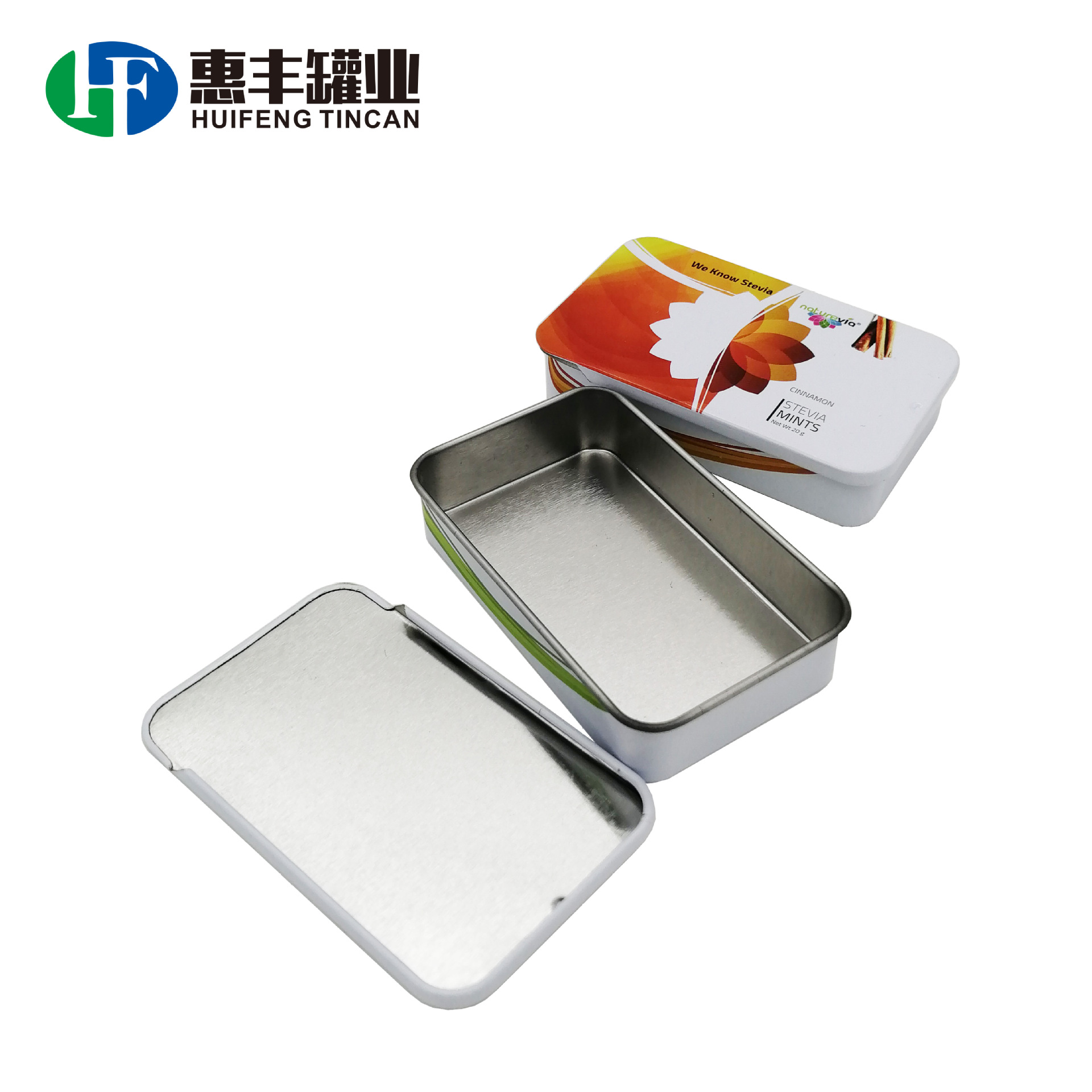 生产马口铁滑盖盒 抽屉推拉盒薄荷口香糖果罐首饰收纳盒发夹铁盒