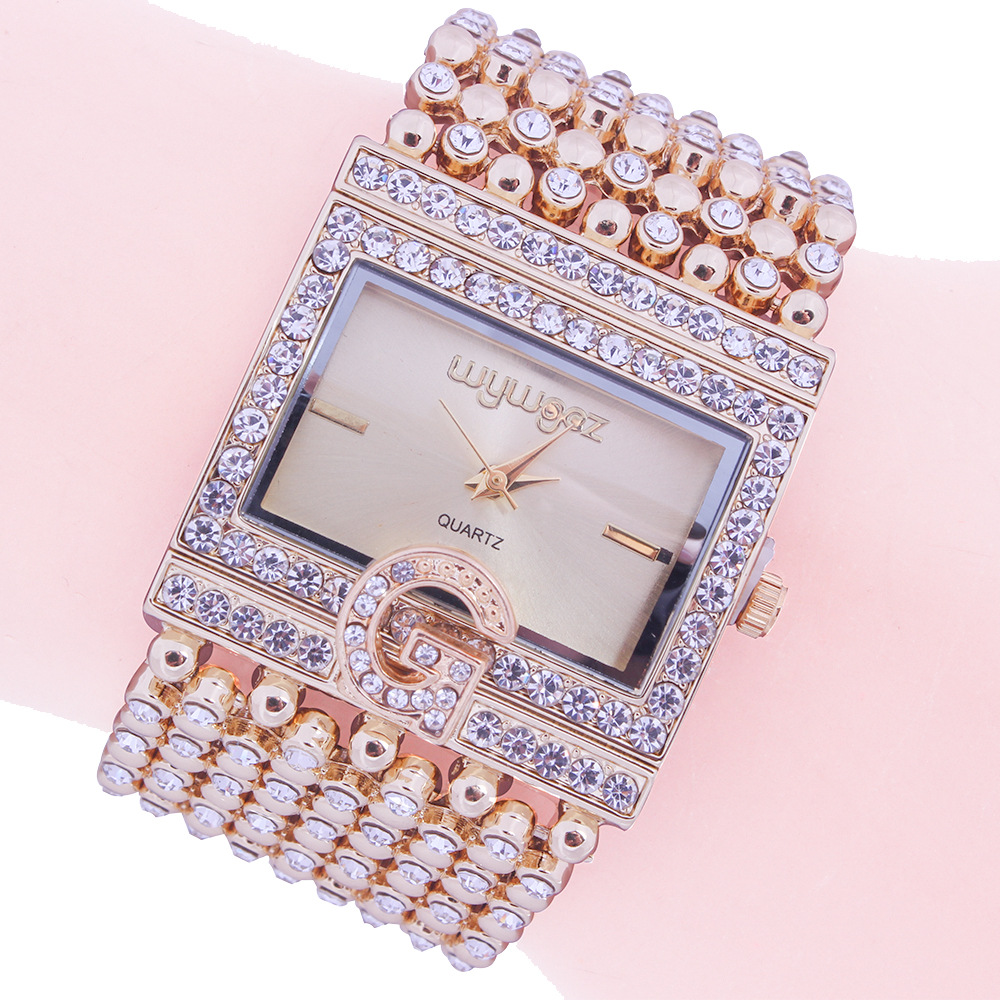Wholesale Fashion Watch Steel Band Diamond Hot Watch Female Wrist Watch display picture 18