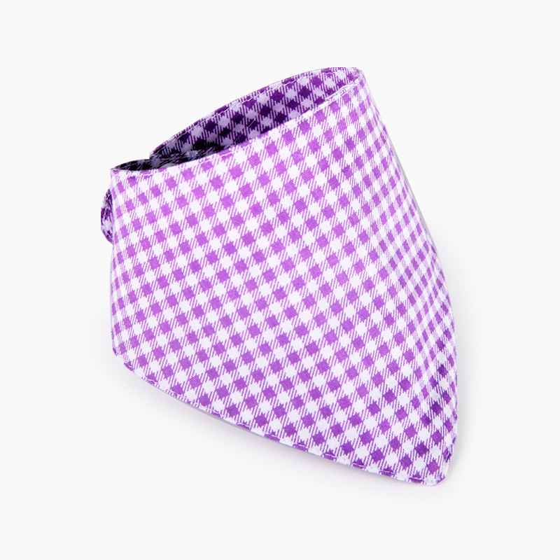 跨境寵物新款貓咪三角巾口水巾按扣款貓領(lǐng)巾卡通三角圍嘴貓狗通用