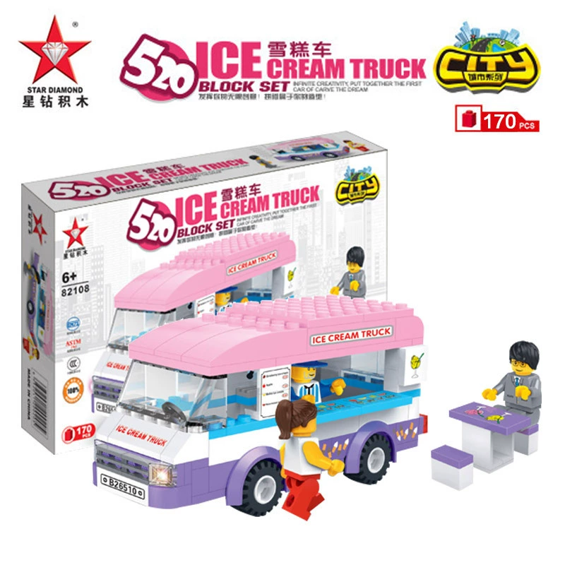 Lego Builder Ambulance Toy Car - Engaging Brain Teaser for Kids, Small Parts, Brand: