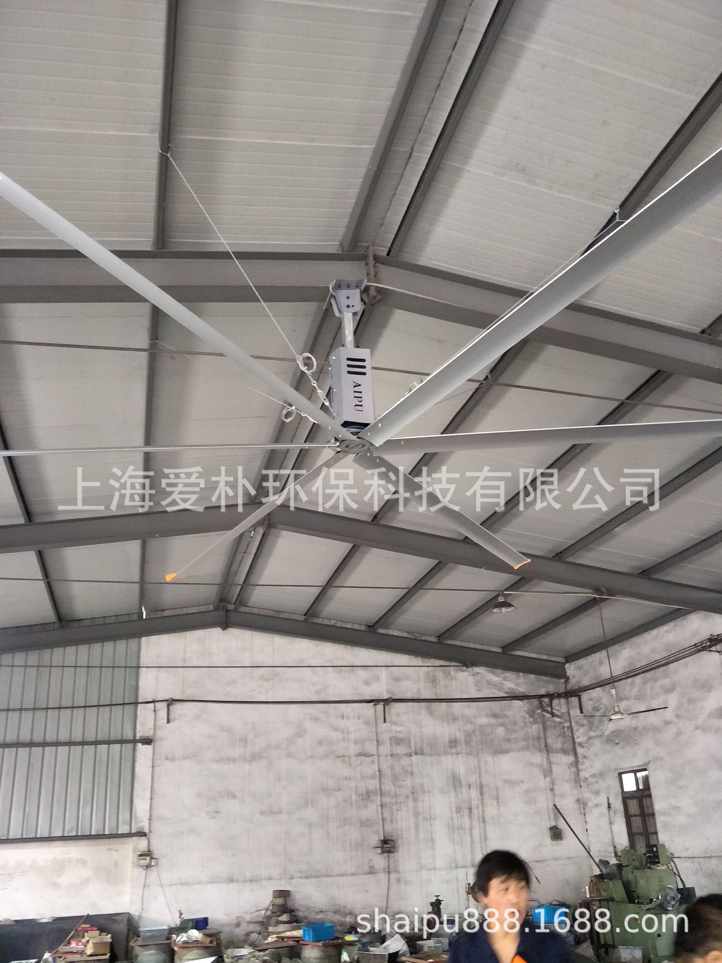 8米6葉工業大型吊扇 8.6米大型廠房吊扇 工廠食堂降溫用工業吊扇